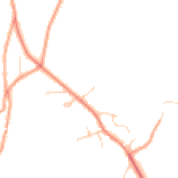 Daytime road noise heatmap for HP27 0QD