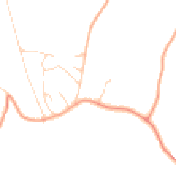 Daytime road noise heatmap for HP27 0RF