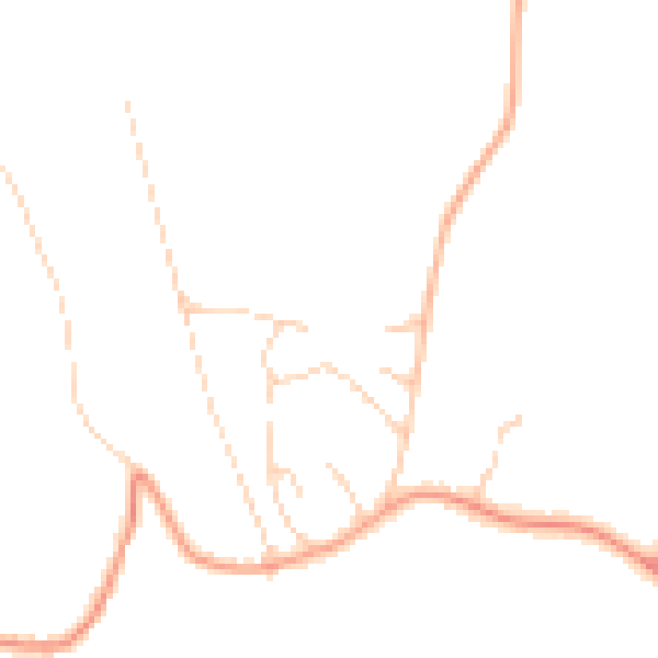 Daytime road noise heatmap for HP27 0TB