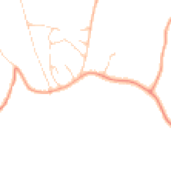 Daytime road noise heatmap for HP27 0UT