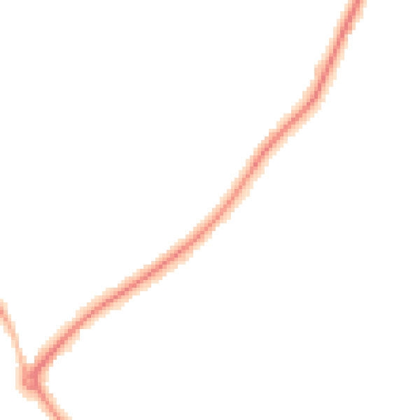 Night-time road noise heatmap for HP27 0UU