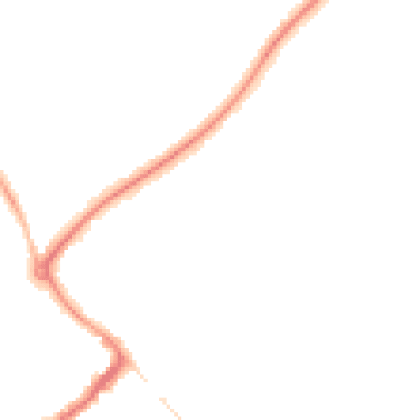 Night-time road noise heatmap for HP27 0XA