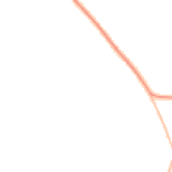 Night-time road noise heatmap for HP27 9EU