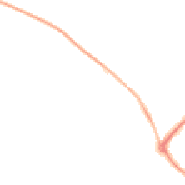 Night-time road noise heatmap for HP27 9FN