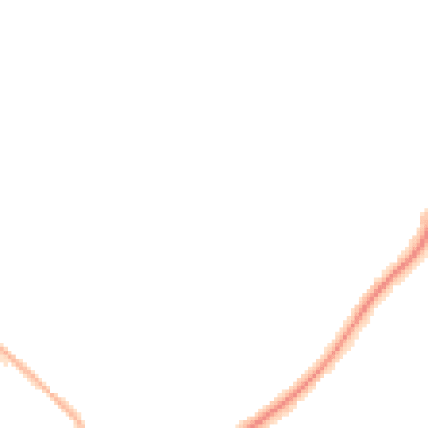 Night-time road noise heatmap for HP27 9JN