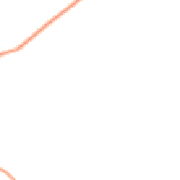 Night-time road noise heatmap for HP27 9LH