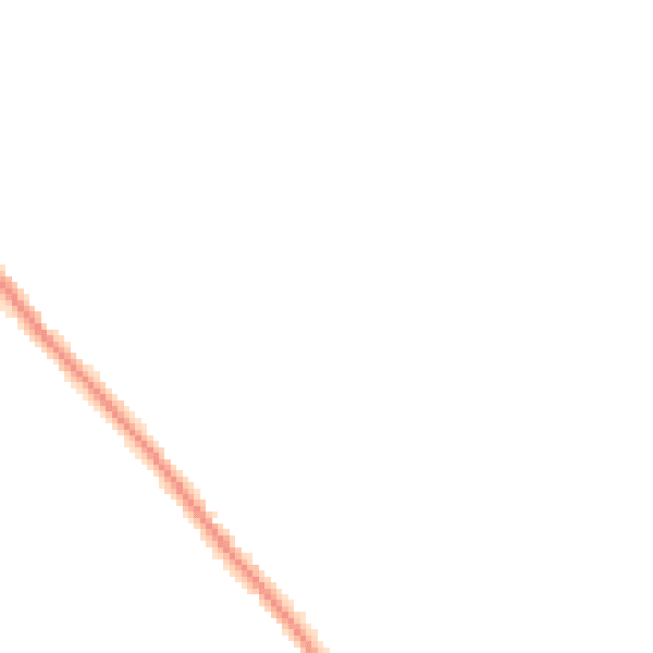 Night-time road noise heatmap for HP27 9RG
