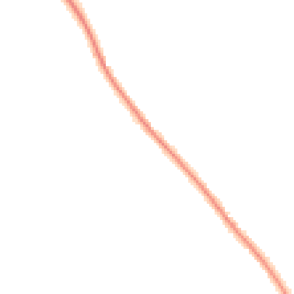 Night-time road noise heatmap for HP27 9SW