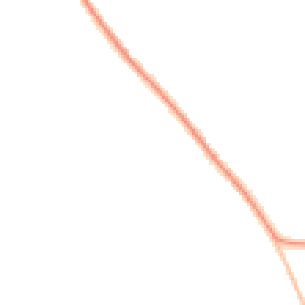 Night-time road noise heatmap for HP27 9TQ