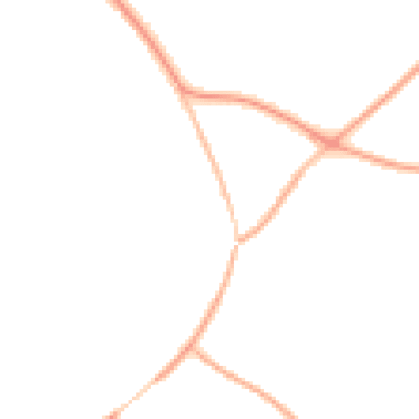 Night-time road noise heatmap for HP27 9XU