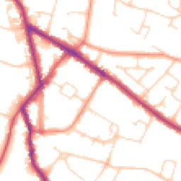 Daytime road noise heatmap for HP6 5AE