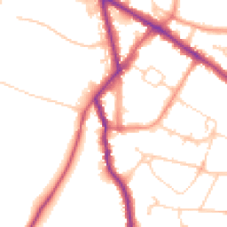 Daytime road noise heatmap for HP6 5BG