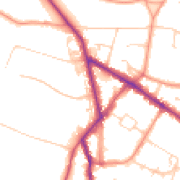 Daytime road noise heatmap for HP6 5HG