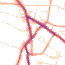 Daytime road noise heatmap for HP6 5HL