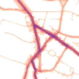 Daytime road noise heatmap for HP6 5HX