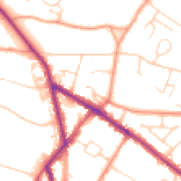 Daytime road noise heatmap for HP6 5JS