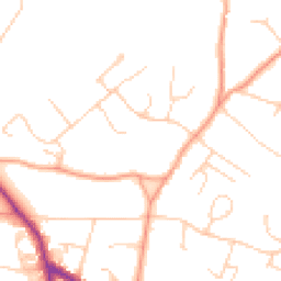 Daytime road noise heatmap for HP6 5LH