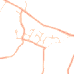 Daytime road noise heatmap for HP6 5RE