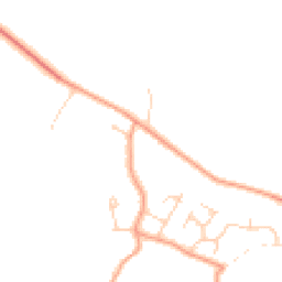 Daytime road noise heatmap for HP6 5RR