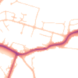 Daytime road noise heatmap for HP6 6PT