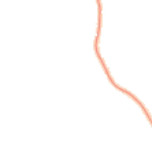 Night-time road noise heatmap for HP9 1YL