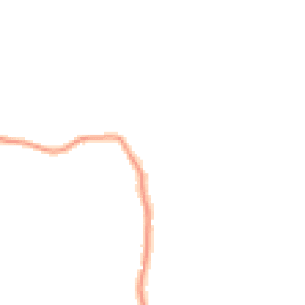 Night-time road noise heatmap for HP9 2EN