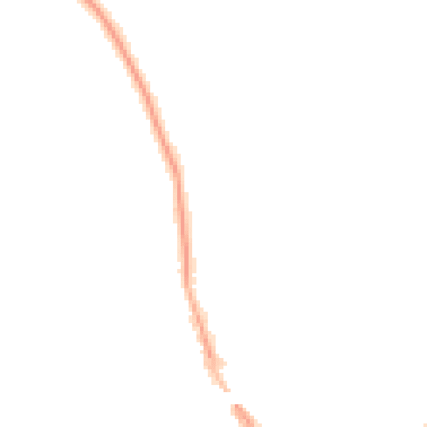 Night-time road noise heatmap for HP9 2LX