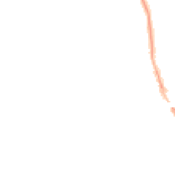 Night-time road noise heatmap for HP9 2NG