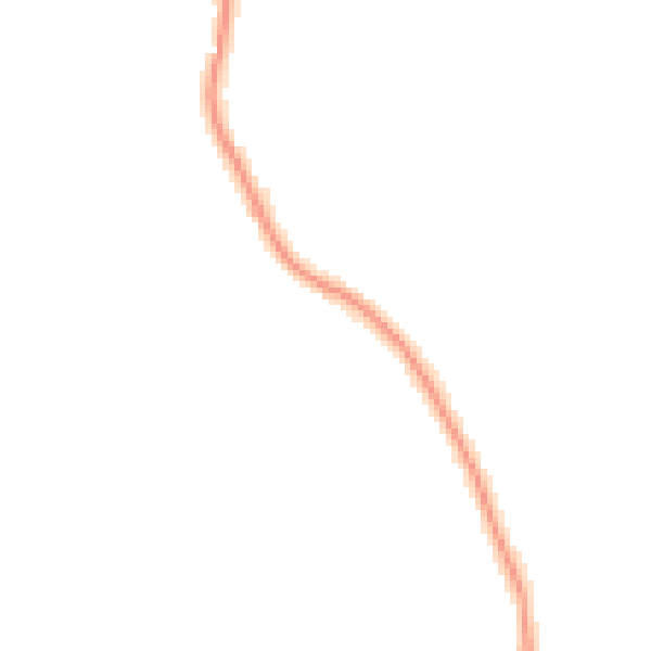 Night-time road noise heatmap for HP9 2TJ