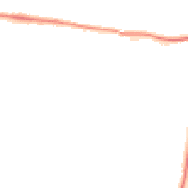 Night-time road noise heatmap for HR1 1AR