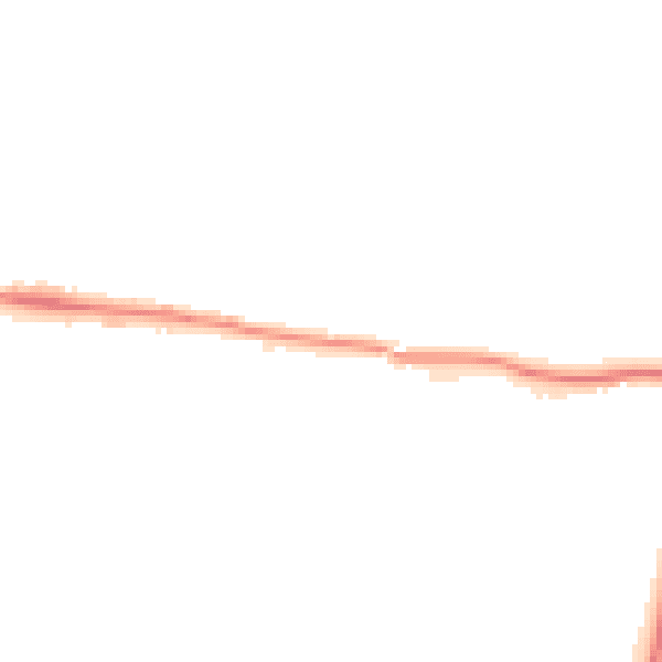 Night-time road noise heatmap for HR1 1JN