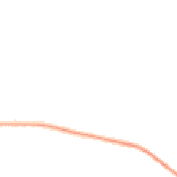 Night-time road noise heatmap for HR1 1XS
