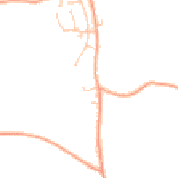 Daytime road noise heatmap for HR1 3JJ