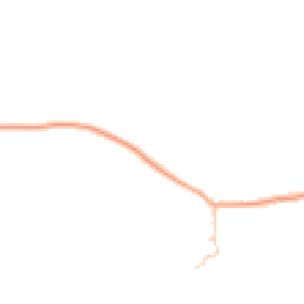 Daytime road noise heatmap for HR1 3JS