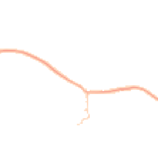 Daytime road noise heatmap for HR1 3JT