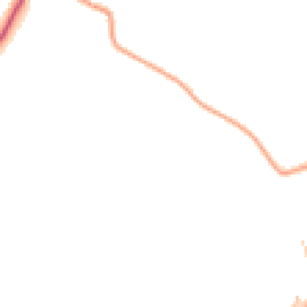 Daytime road noise heatmap for HR1 3QB