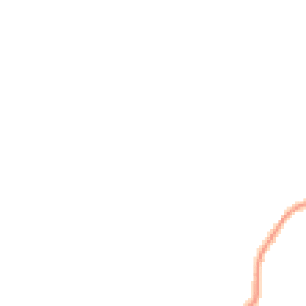 Night-time road noise heatmap for HR1 4DP