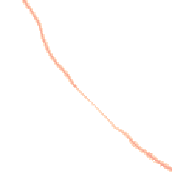 Night-time road noise heatmap for HR1 4FQ