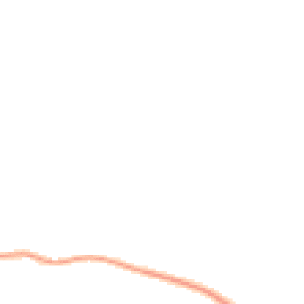 Night-time road noise heatmap for HR1 4JA