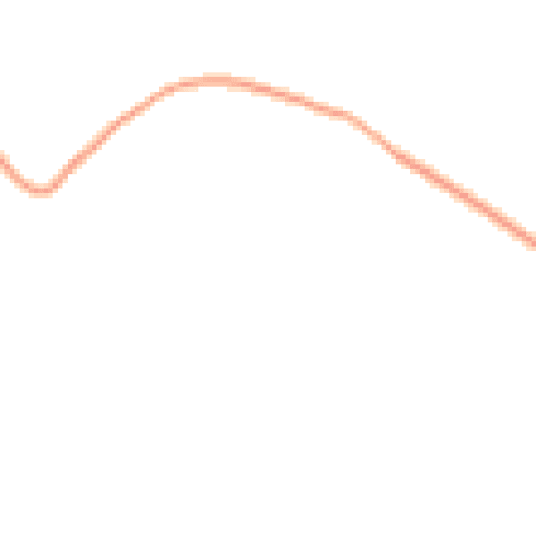 Daytime road noise heatmap for HR1 4ND
