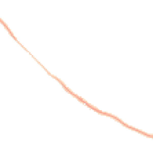 Night-time road noise heatmap for HR1 4NY