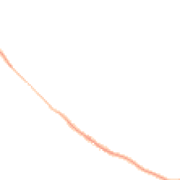 Night-time road noise heatmap for HR1 4PB
