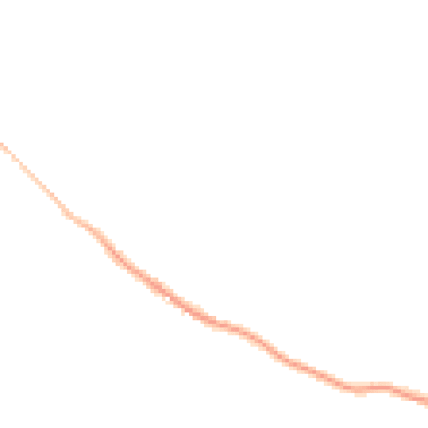 Night-time road noise heatmap for HR1 4PN