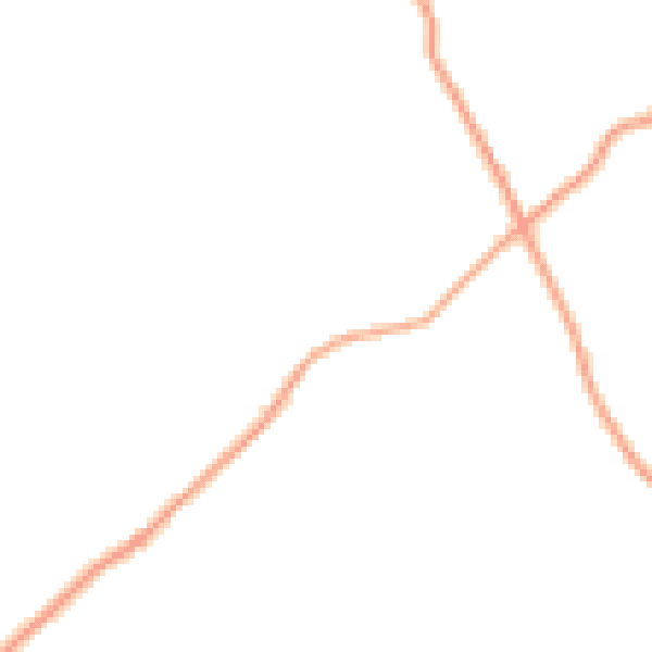 Daytime road noise heatmap for HR1 4SQ