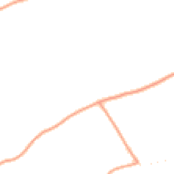Daytime road noise heatmap for HR1 4SW