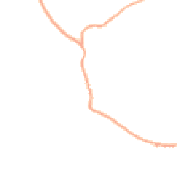 Daytime road noise heatmap for HR1 4TJ