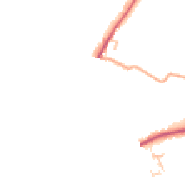 Daytime road noise heatmap for HR3 5AT