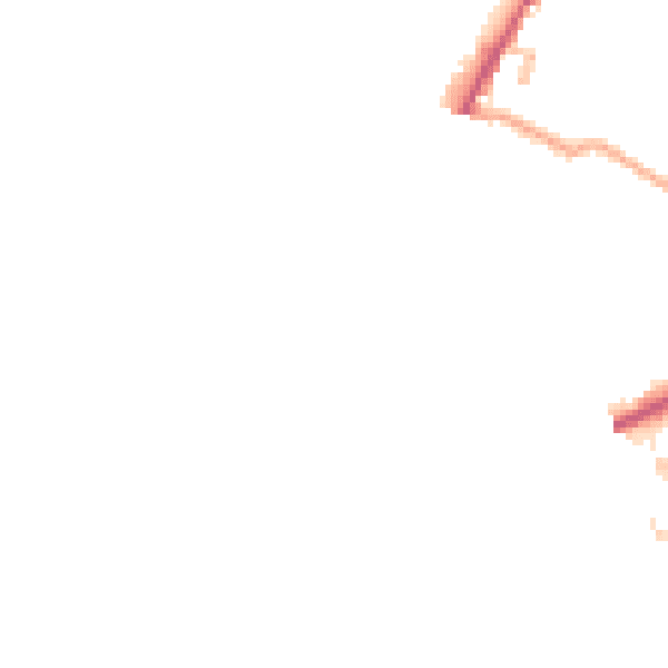 Daytime road noise heatmap for HR3 5DA