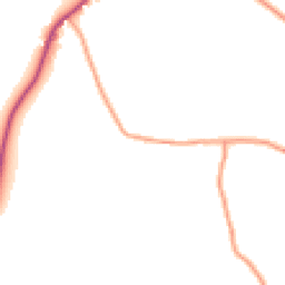 Daytime road noise heatmap for HR3 5EX