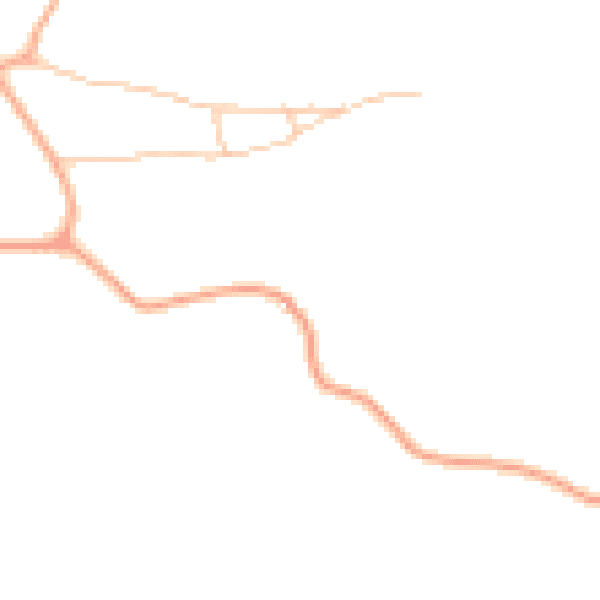 Daytime road noise heatmap for HR3 5HD
